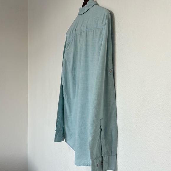 CALVIN KLEIN men's shirt, 100% cotton, slim fit, blue, long sleeve size S/P - Picture 7 of 9